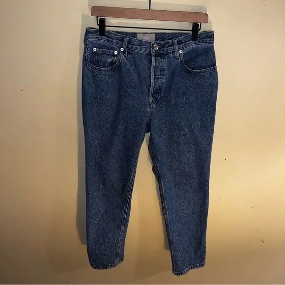 Everlane Women's High Rise Jeans - Blue - Picture 4 of 5